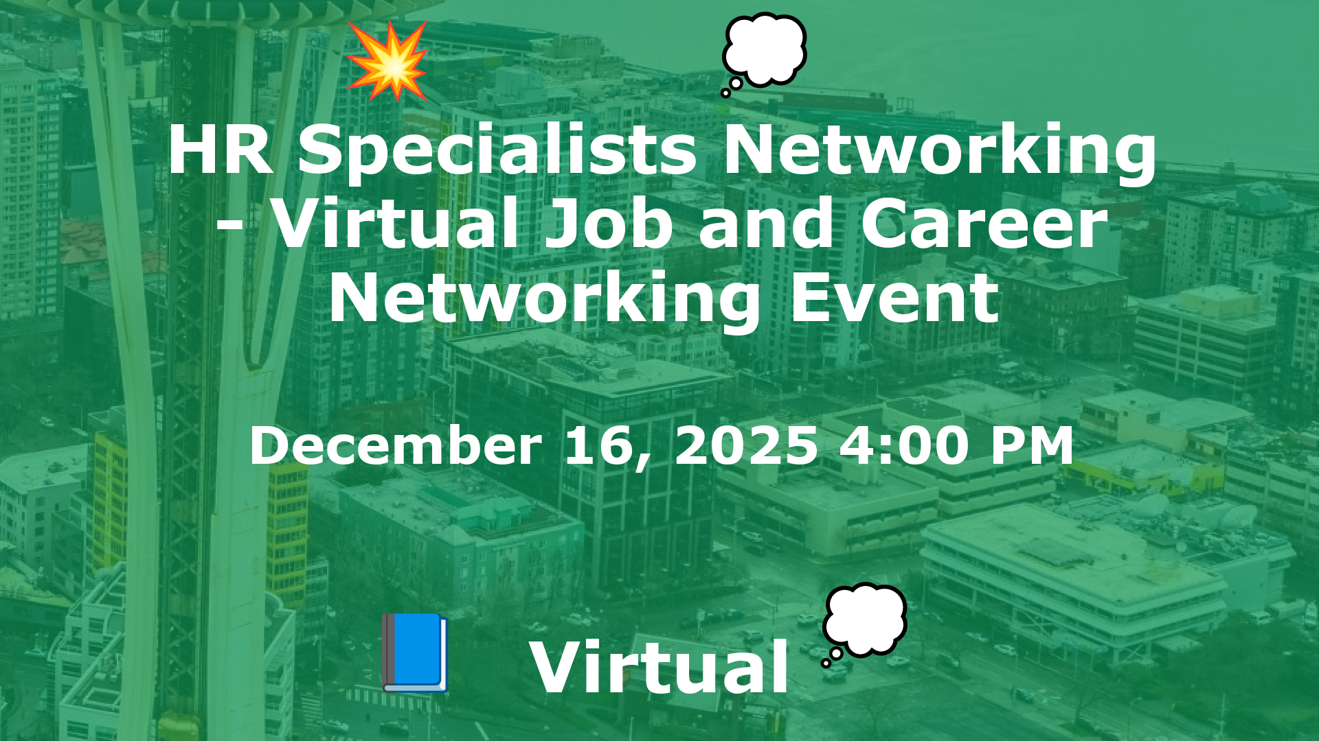 HR Specialists Networking - Virtual Job and Career Networking Event event image